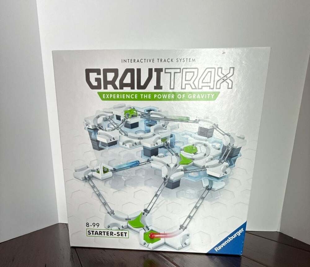 Ravensburger GraviTrax Starter-Set Interactive Track System Marble Run 124 Piece